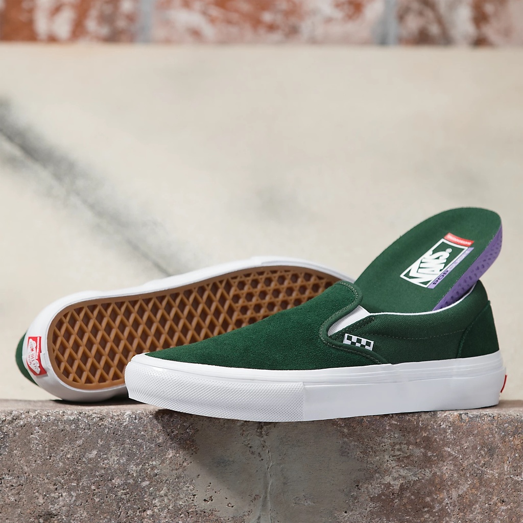 Green van outlet slip ons